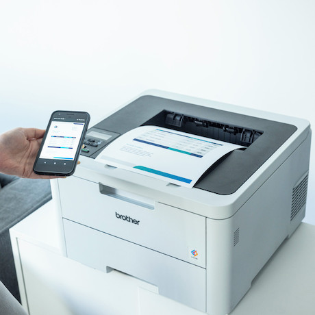Brother HL-L3240CDW Kompakter Farb-LED-Drucker mit WLAN/LAN und Duplexdruck