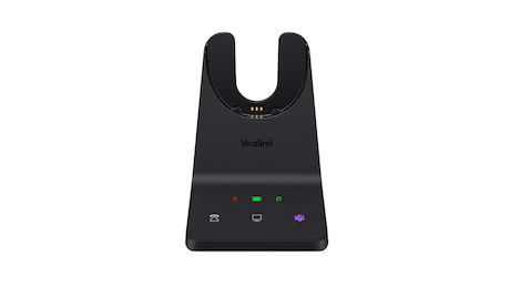 Yealink WH68 DECT & Bluetooth kabelloses Dual Headset | UC | mit Workstation