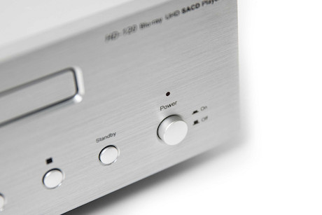 Block HD-120 SACD, CD und Blu-ray Player in Diamantsilber