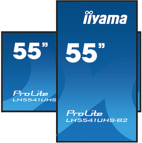 iiyama PROLITE LH5541UHS-B2 55" Display mit 4K-UHD-Auflösung, IPS-Panel & 24/7 Dauerbetrieb - Demowa