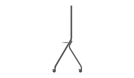 iiyama MD-CART02-S1 mobiler Rollwagen für 55 - 86" Displays in Klassenzimmern, Büros und Konferenzrä