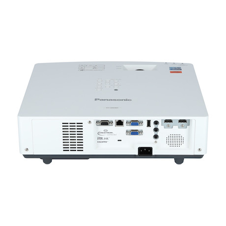Panasonic PT-LMZ460EJ Beamer mit 4600 Lumen, WUXGA-Auflösung und kompakter Bauweise für Besprechungs