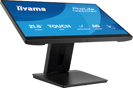 iiyama ProLite T2254MSC-B2AG 22" PCAP 10-Punkte Touchscreen-Monitor mit IPS-Panel-Technologie und An