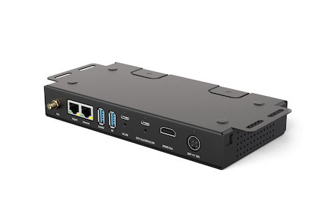 Biamp Systems EasyConnect MPX 250 Plug-and-Play-BYOM-Kollaborations-Switcher mit integrierter Ladefu