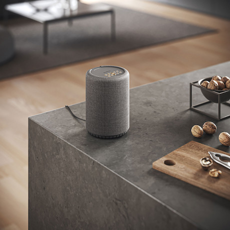 Audio Pro A10 MkII W Smarter Multiroom-Lautsprecher in Dunkelgrau