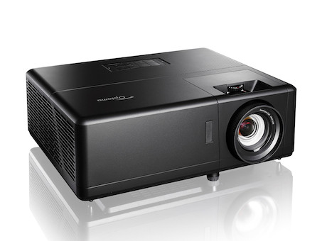 Optoma UHZ55 4K UHD Laser Beamer für Heimkino und Gaming mit HDR, 3000 Lumen und 240 Hz - Demoware B