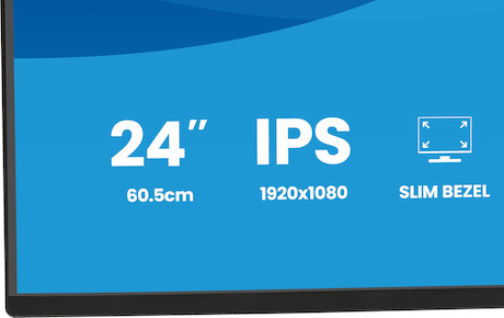 iiyama ProLite X2492HSU-B1 24" IPS-Full-HD-Panel mit 4-seitigem Slim-Bezel