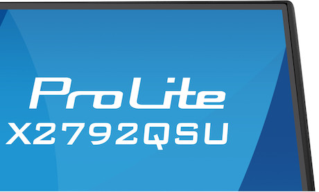 iiyama ProLite X2792QSU-B1 27" Monitor mit IPS-Panel-Technologie, QHD-Auflösung, einem 4-seitigen sc