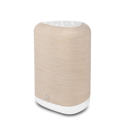 Bluesound PULSE FLEX drahtloser All-in-One-Streaming-Lautsprecher in beige