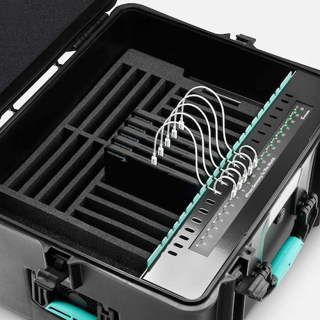 Formcase Transformer Case T20MC Pro - USB-C für bis zu 20 Geräte - Max. 11“ (nur Laden)