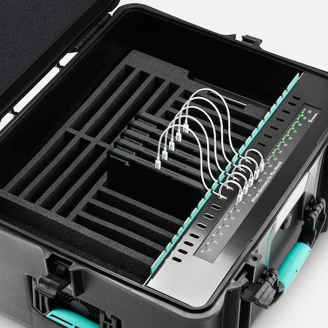 Formcase Transformer Case T20MC Pro - USB-C für bis zu 20 Geräte - Max. 11“ (nur Laden)