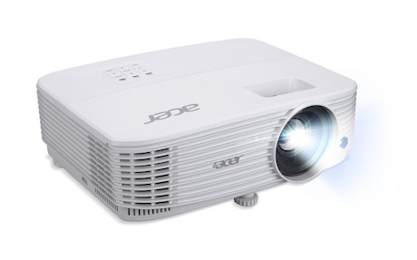Acer H6542 Heimkino Beamer mit 4.000 Lumen, Acer LumiSense und 13.000:1 Kontrast - Demoware Platin