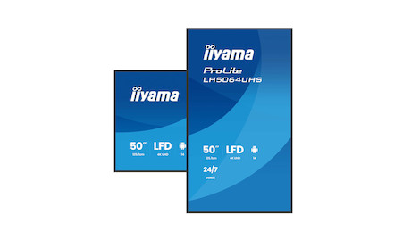 iiyama ProLite LH5064UHS-B1AG 4K UHD 50" Digital Signage-Display mit erweiterten Steuerungs- und Kon