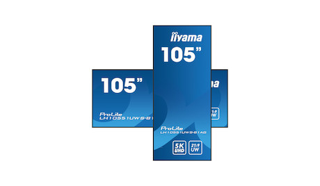 iiyama ProLite LH10551UWS-B1AG 105" Professionelles 5K-UW-Display für spezialisierte 21:9-Panoramabe