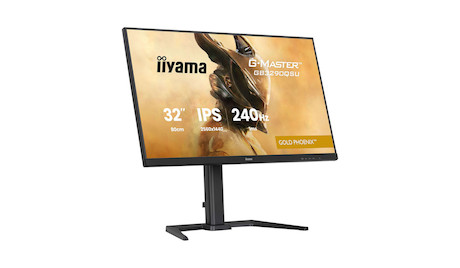 iiyama G-MASTER Gold-Phoenix GB3290QSU 32" QHD-Gaming Monitor mit einer Bildwiederholfrequenz von 24