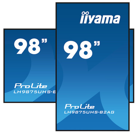 iiyama ProLite LH9875UHS-B2AG 98" Display - Demoware