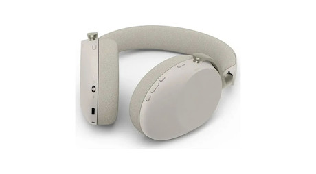 Jabra Evolve3 85 - Bluetooth, USB-C - schnurloses Stereo Headset | ohne Ladepad | Warmgrau