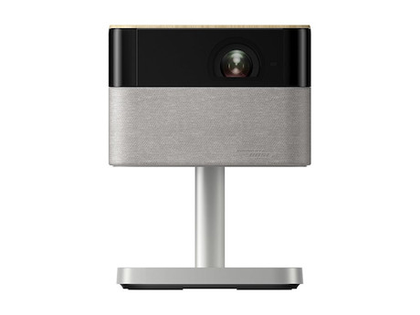 Epson Lifestudio Flex EF-72 tragbarer 4K Smart-Projektor mit Sound by Bose, Google TV und verstellba