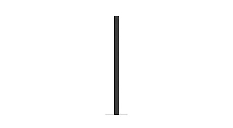 Hagor Floorstand OM55 - Freistehendes Standsystem speziell für Samsung OM55B / OM55N-S