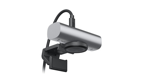 Logitech MX Brio UHD 4K Webcam mit KI-Bildverbesserung und zwei Beamforming-Mikrofonen zur Geräuschu