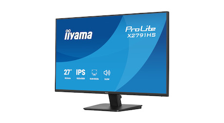 iiyama ProLite X2791HS-B1 27" Monitor mit IPS-Panel-Technologie, 120 Hz Bildwiederholfrequenz und Ey