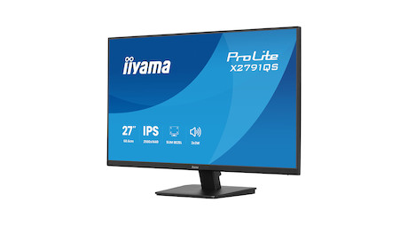iiyama ProLite X2791QS-B1 27" Monitor mit IPS-Panel-Technologie, QHD Auflösung und Eye-Komfort-Zerti