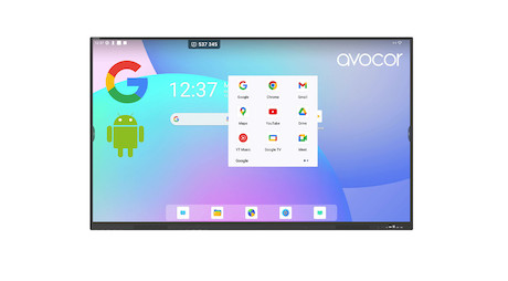 Avocor AVS-6510 S-Serie 65" 4K-IR-LED-Interaktivdisplay für moderne Bildungsräume