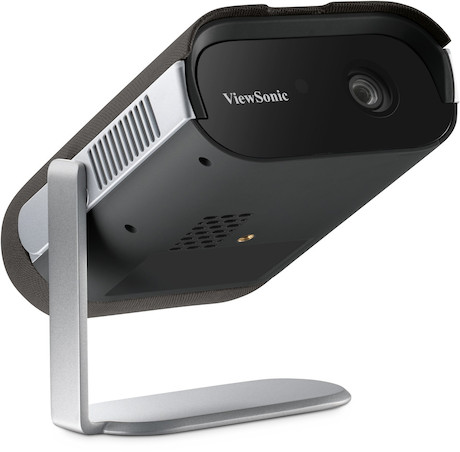 ViewSonic M1E Max Beamer mit 1080p Full HD, Google TV und 360°-Projektion für mobiles Entertainment