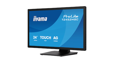 iiyama ProLite T2452MSC-B2AG 24" DeepContrast-PCAP+-Touchscreen-Monitor mit 10-Punkt-Touchscreen
