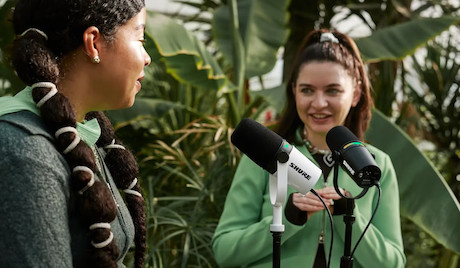 Shure MV7+ Podcast-Mikrofon, Weiß