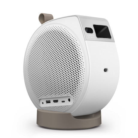 BenQ GV32 Tragbarer Full HD Beamer mit 360° Projektion und Smart TV - Demoware Gold