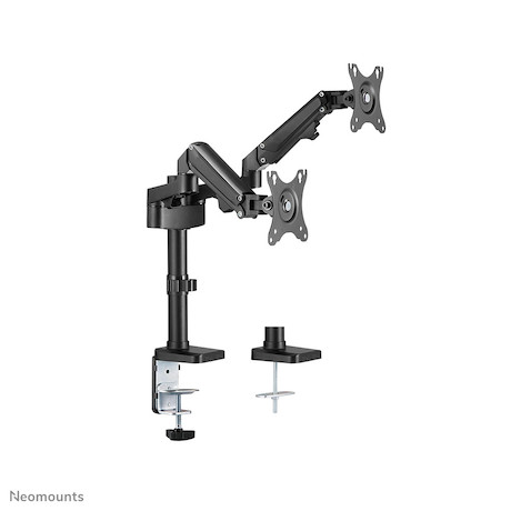 Neomounts DS70-750BL2 Monitorarm 17-27" - Gasfeder - Klemme/Durchführung - 7 kg - 43,2 cm (17") - 68