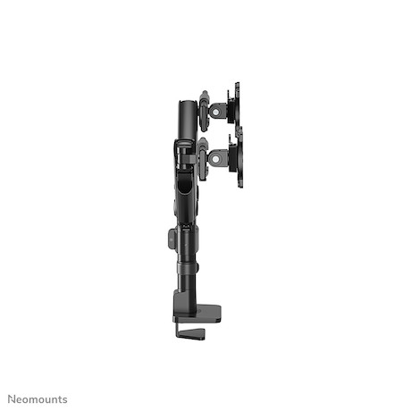 Neomounts Next One SL Desk Mount double display sliding VESA topfix clamp/grommet