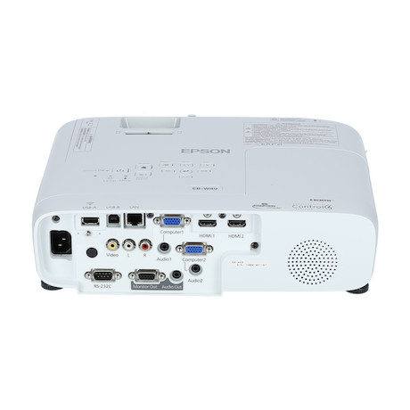 Epson EB-W49 Beamer mit hoher Farbhelligkeit, Keystone-Korrektur und HD Ready für Business-Anwendung