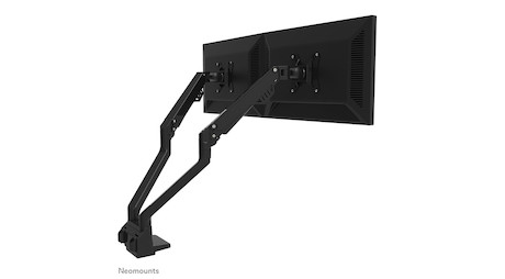 Neomounts FPMA-D750DBLACK2 Monitorarm 10-32" - Gasfeder - Topfix - 180°-Stopp - Klemme/Durchführung