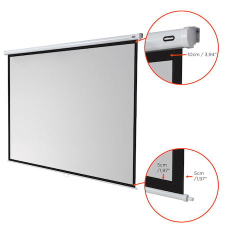 celexon Leinwand Rollo Economy 240 x 180 cm