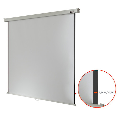 celexon Rolloleinwand Professional 120 x 120 cm - 1:1 - Gain 1,2