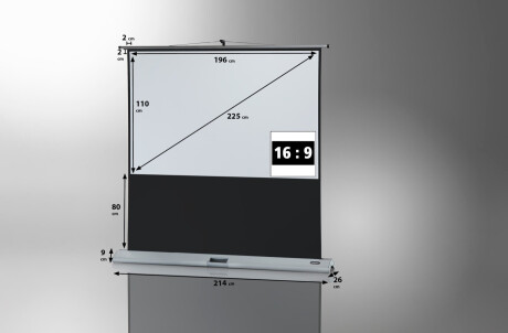 celexon Leinwand Mobil Professional 200 x 113 cm