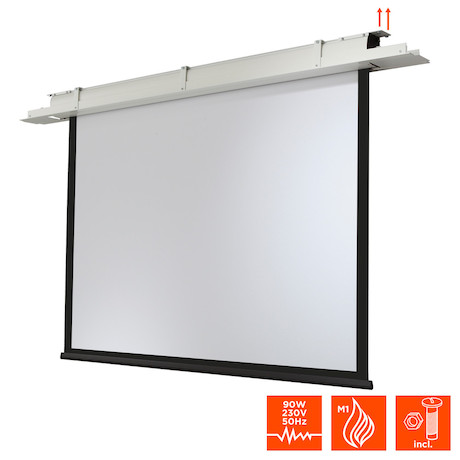 celexon Deckeneinbau Leinwand Motor Expert - 180 x 135 cm - 4:3 - Gain 1,2