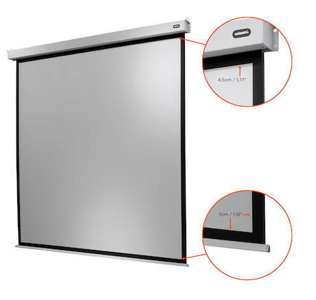 celexon Leinwand Motor Professional Plus 180 x 180 cm