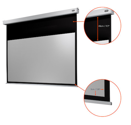 celexon Leinwand Motor Professional Plus 160 x 90 cm