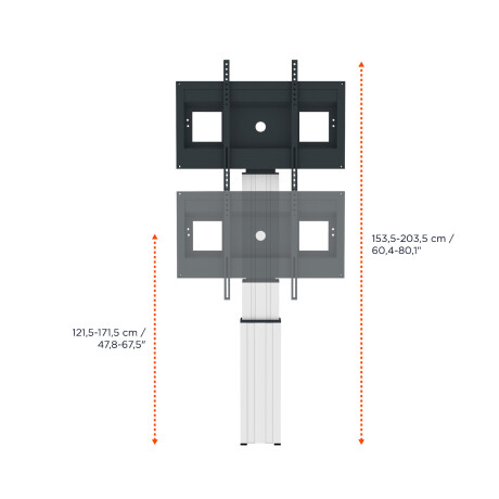 celexon Display-Ständer Adjust-42100W (mit Wandbefestigung)