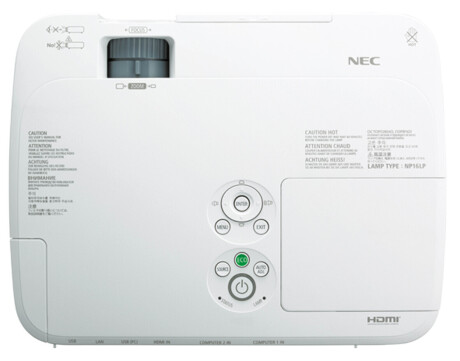 NEC M271W Business Beamer mit 2700 ANSI-Lumen und WXGA Auflösung