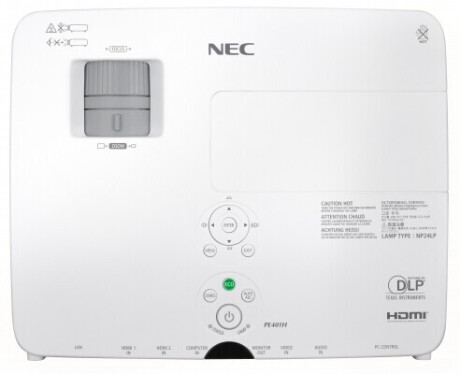 NEC PE401H Business Beamer mit 4000 ANSI-Lumen und Full-HD Auflösung