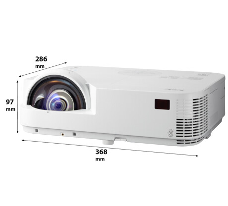 NEC M302WS Kurzdistanzbeamer mit 3000 ANSI-Lumen und WXGA Auflösung