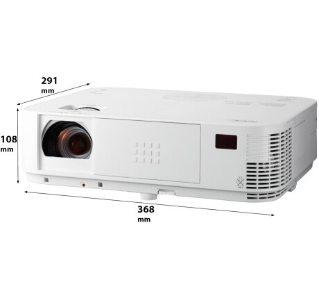 NEC M323X Beamer mit 3200 ANSI-Lumen und XGA Auflösung