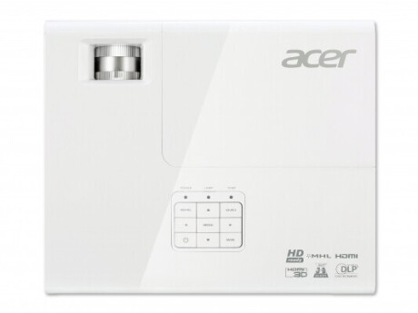Acer X1373WH 3D Heimkino Beamer mit 3000 ANSI-Lumen und WXGA Auflösung