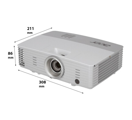 Acer P5227 Beamer mit 4000 ANSI-Lumen und XGA Auflösung