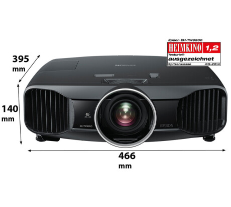 Epson EH-TW9200 3D Heimkino Beamer mit 2400 ANSI-Lumen und Full-HD