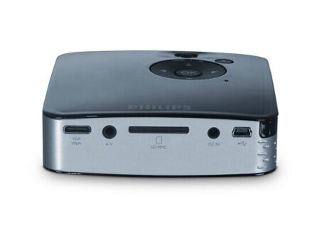 PHILIPS PicoPix 1430 Mini Beamer mit 30 ANSI-Lumen und SVGA Auflösung